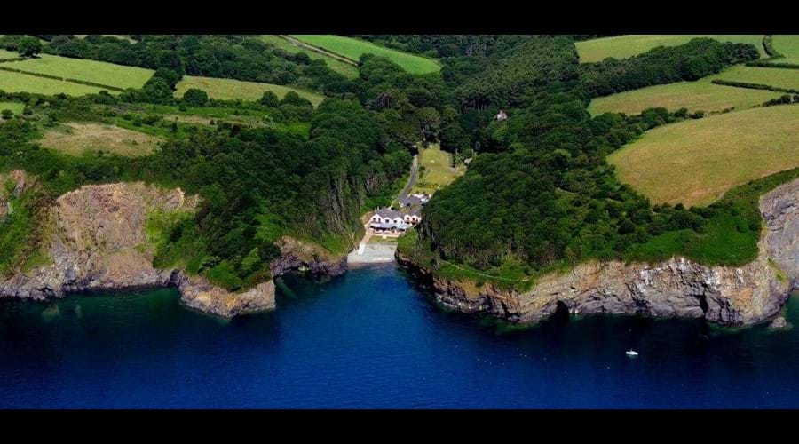 Waterwynch House aerial view